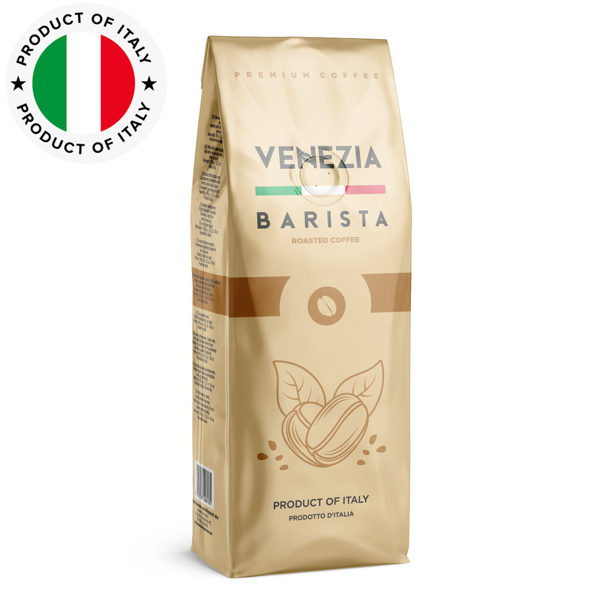 Kawa włoska ziarnista Venezia Barista Plus 1kg - obrazek 7