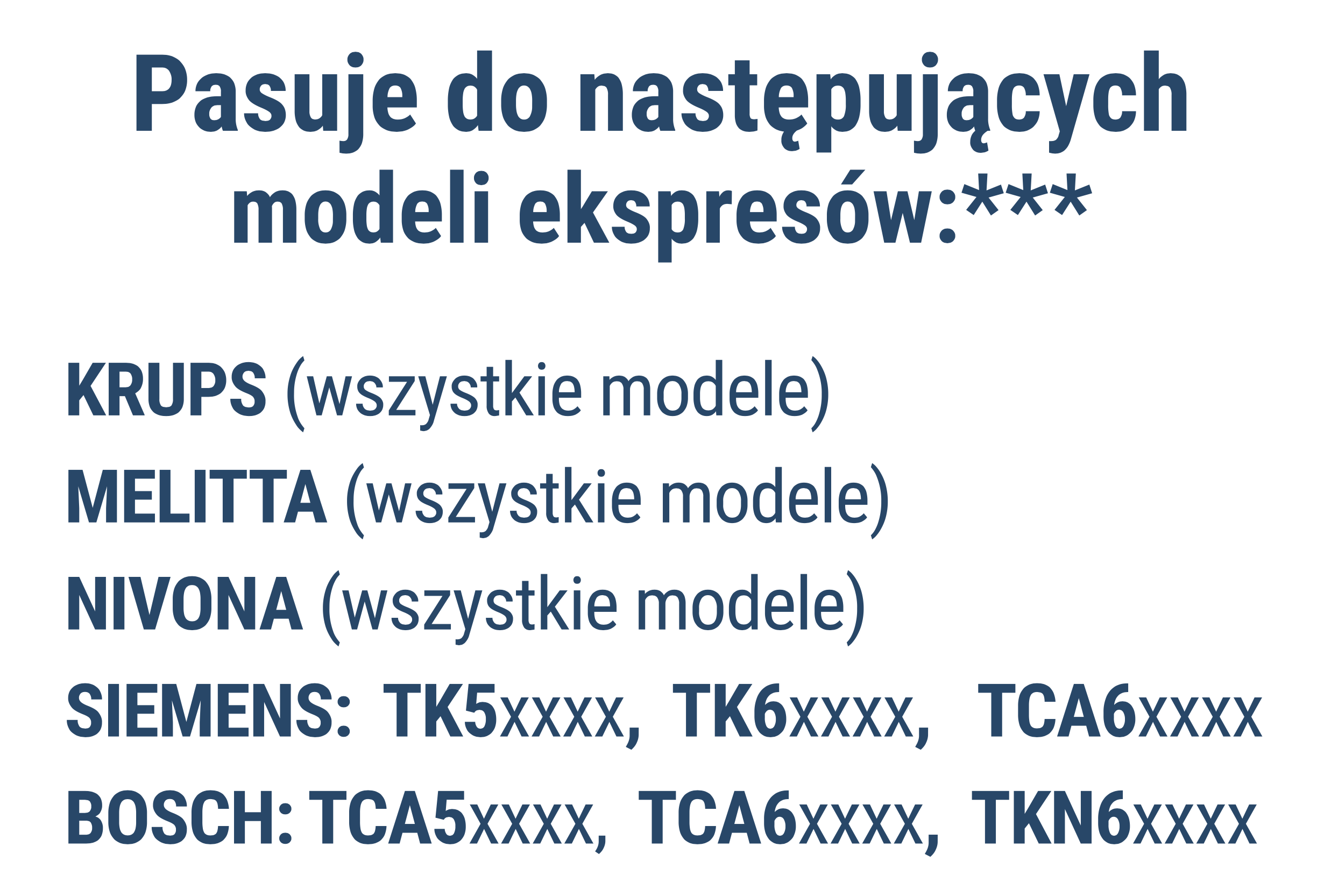Filtr wody do ekspresu MELITTA NIVONA KRUPS SIEMENS BOSCH (zamiennik) COFFIX CF103 - obrazek 6
